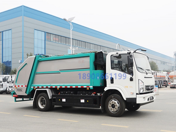 8方純電動(dòng)壓縮式垃圾車(chē)